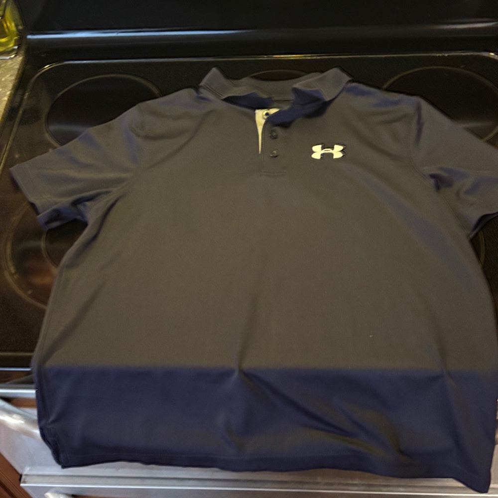 Under Armour  Dark Blue Polo Shirt